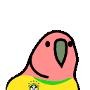 brazilian player parrot emoji