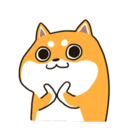 shiba pleading paws emoji