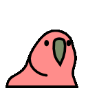 ultra fast parrot emoji