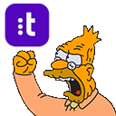 old man yells at talkdesk emoji
