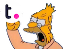 old man yells at teamwork emoji