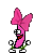 bananadance pinkbow emoji