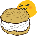 creampuff blob emoji