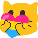 meow heartpansexual emoji