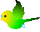 parrot fly emoji