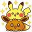 eevee pika emoji