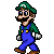 luigi walk emoji