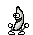 bananadance colorless emoji