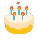 blob birthdaycake emoji
