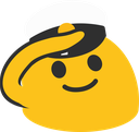 blob salute emoji