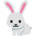 google rabbit blob emoji