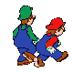 mario bye2q emoji