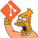 old man yells at git emoji