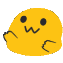 blob hype emoji