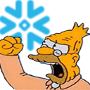 old man yells at snowflake alt emoji