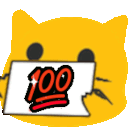 meow 100 emoji